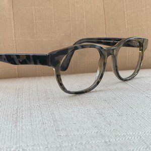 Kirkland Signature Women Eyeglasses Gray Tortoise Glasses Frame Made in Italy